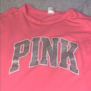 I am selling a pink brand sweater! Must Go!!